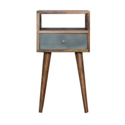 Mini Painted Bedside Table - Lake Green