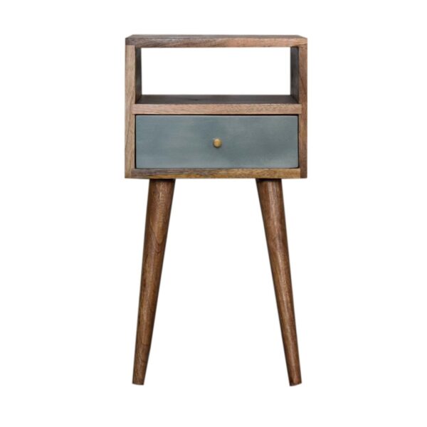 Mini Painted Bedside Table - Lake Green