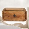 Avora - Mini Wall Mounted 1 Drawer Nightstand - Beige - Image 10