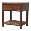 T Bar Nightstand - Dark Brown - Image 3