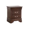Louis Phillipe - Nightstand Traditional Style - Cappuccino - Image 2