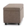 Darcy - Storage Ottoman Bench - Fawn Brown - Image 3