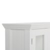 Acadian - Double Door Wall Cabinet - Pure White - Image 2