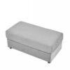 Single Sofa With Storage, Movable Ottoman, USB Ports, Cup Holders, Phone Holder - Gray - Image 14