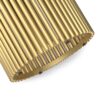 Demy - Metal And Wood Accent Table - Cognac / Gold - Image 7