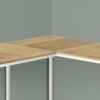 Computer Desk, Home Office, Corner, L Shape, Laptop, Contemporary & Modern - Natural - Image 2