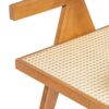 Chandigarh - Chic Arm Dining Chair Set (Set of 2) - Natural - Image 12