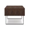 Lowry - Lift Top Coffee Table - Distressed Charcoal Brown - Image 6