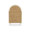Arched Small Bookcase, Storage Cabinet, Bookshelf With 3 Shelves For Living Room - Oak / White - Image 13