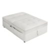 4 In 1 Sofa Bed, Chair Bed, Multi - Function Folding Ottoman Bed With Storage Pocket And USB Port For Small Room Apartment, Living Room, Bedroom, Hallway - White - Image 9