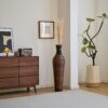 Tall Standing Designer Floor Vases With Elegant 2 Tone Finishes Ideal For Decorating Living Rooms, Bedrooms, Entryways Perfect For Decorating Your Home - Black / Gray - Image 20