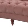 La Rosa - Victorian Chesterfield Tufted Sofa - Ash Rose Pink - Image 6