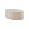 Oversized Ottoman Large Cocktail Ottoman - Cream - Image 4
