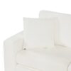 Modular L Shaped Convertible Sofa Bed With Pull Out Bed, Cup Holders & Storage - White - Image 22