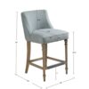 Delaney - Counter Stool - Blue - Image 3