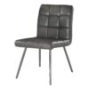 Dining Chair, Side, Upholstered Contemporary & Modern (Set of 2) - Gray - Image 7