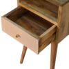 Mini Blush Hand Painted Bedside Table - Blush - Image 7