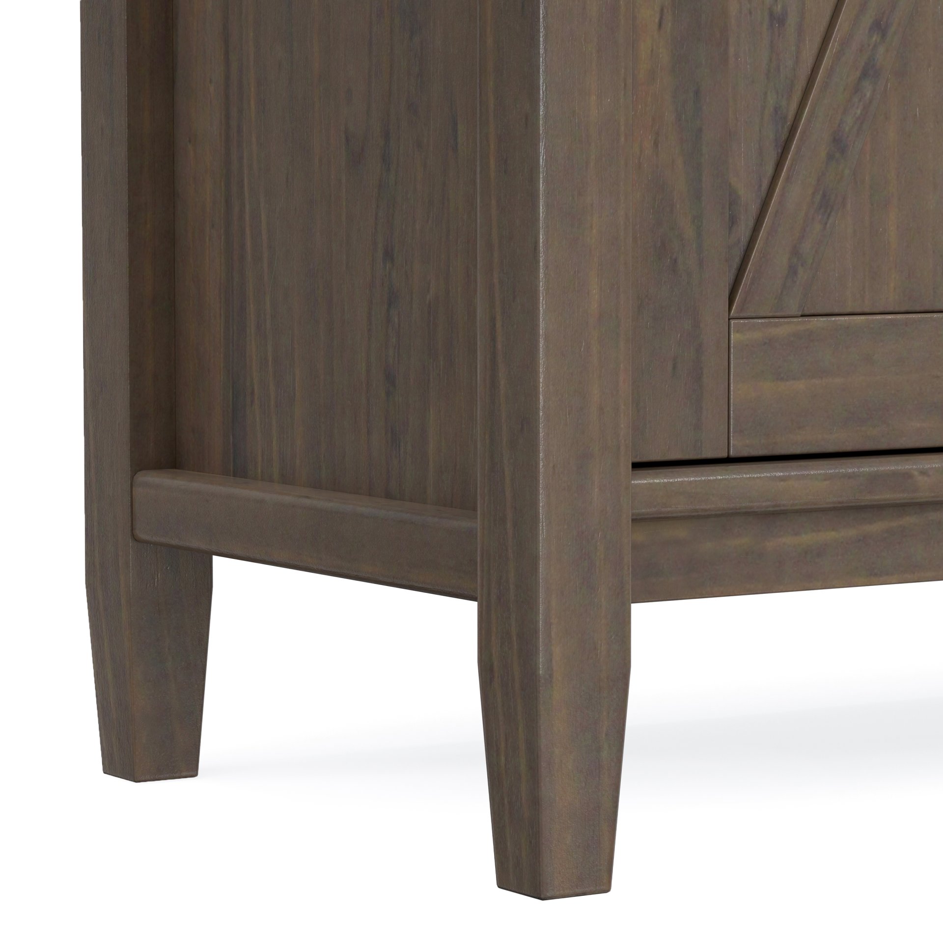 Ela - Low Storage Cabinet - Smoky Brown - Image 5