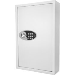 144 Keys, Key Cabinet Digital Keypad Wall Safe - White
