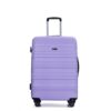 Expandable 3 Piece Luggage Sets Pc Lightweight & Durable Suitcase With Two Hooks, Spinner Wheels, Tsa Lock, (21/25/29) - Purple - Image 10
