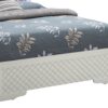 Full Elegant Transitional Bed - Silver Champagne - Image 3