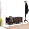 Connaught - Storage Bench Trunk - Dark Chestnut Brown - Image 9