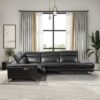 Zander - Reclining Sectional Sofa - Black - Image 3