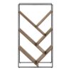 Bookshelf, Bookcase, Etagere, 3 Tier, Office, Contemporary & Modern - Brown - Image 2