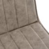 Dining Chair, Side, Upholstered For Dining Room, Contemporary & Modern (Set of 2) - Taupe - Image 9