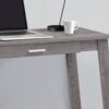 Computer Desk For Home Office, Laptop, Storage Drawers, Modern - Gray - Image 2