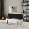 Sarna - Storage Bench - Ivory - Image 3