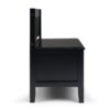 Burlington - Entryway Storage Bench With Drawers - Black - Image 7