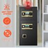 Large Double Door Coin Operated Safe, Digital Security Safe With Fireproof And Waterproof Bag, 7.0 Cubic Feet Safe Box With Hidden Code Function For Home, Office And Hotel - Black - Image 15