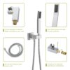 Modern Dual Shower Head System Ceiling Mount Stainless Steel - Chrome - Image 4