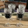 Paisley - Bpa Free Acrylic Wine Glass Set Unbreakable, 13Oz, (Set of 4) - Clear - Image 4
