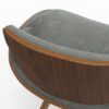 Malden - Bentwood Dining Chair With Wood Back - Distressed Gray - Image 7