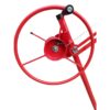 Red Carbon Steel Drywall Lift 11' Panel Hoist With Rolling Caster And Lockable Tool Jack - Red - Image 7