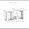 Lev - TV Media Stand - Smoky Brown - Image 10