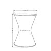 Kenton - Metal Side Table - Tarnished Brass - Image 6
