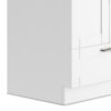 Reed - Deluxe Laundry Cabinet With Pull-Out Faucet And Stainless Steel Sink - White - Image 6