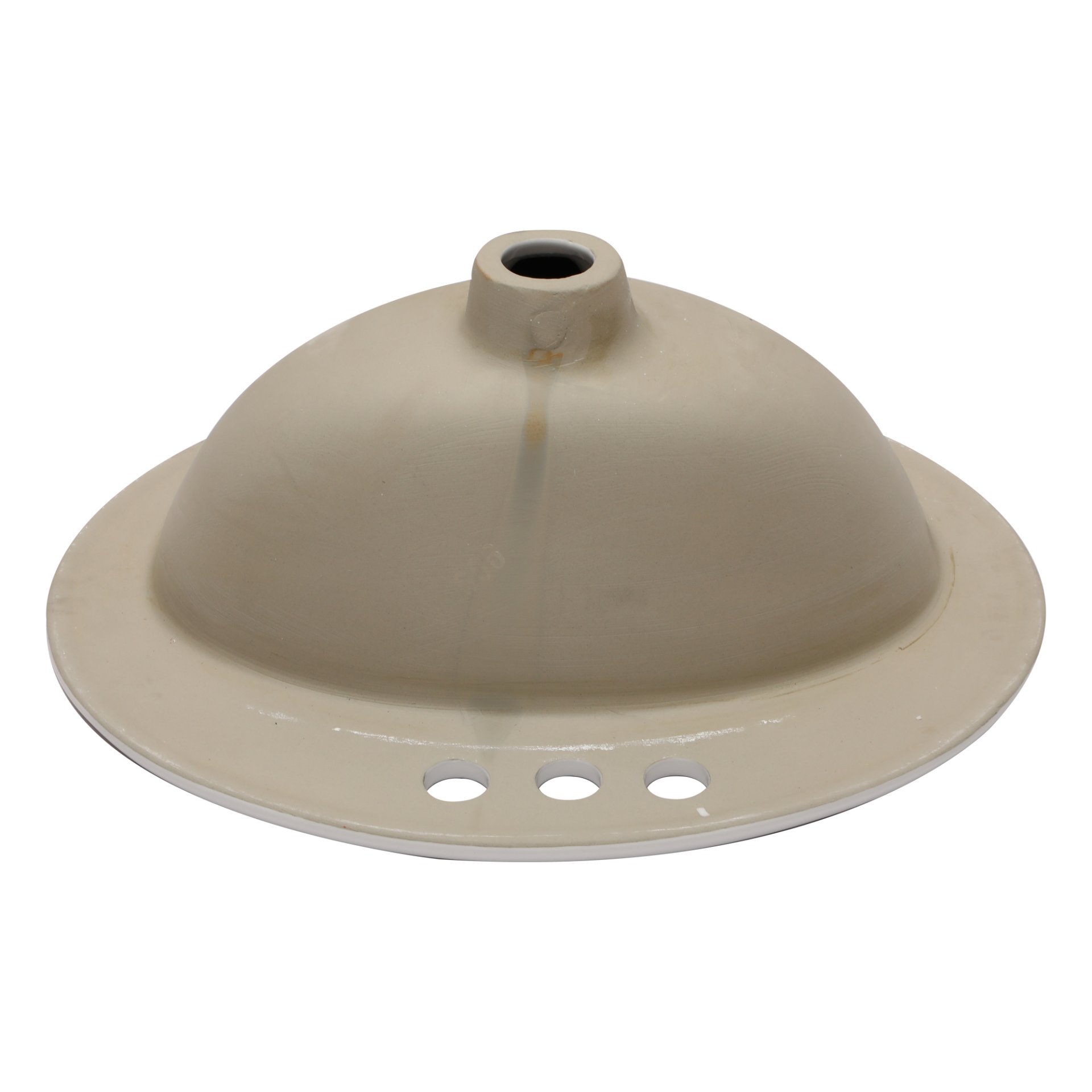 20 X 18" Modern Ceramic Oval Undermount Bathroom Sink With 3 Faucet Holes - White - Image 10