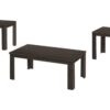 Table Set, Coffee, End, Side, Accent For Living Room, Transitional (Set of 3) - Oak - Image 2