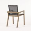 Belfast - Outdoor Dining Chair (Set of 2) With Mesh And Frame - Gray - Image 8