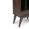 Draper - Mid Century Bookcase And Storage Unit - Medium Auburn Brown - Image 4