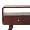 Curved Media Unit - Walnut - Image 4