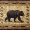 Nature's Nest - 2'7" X 7'3" Lodge Area Rug - Black - Image 5
