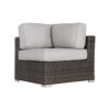 7 Piece Outdoor Sectional Seating Group With Cushions Wicker - Brown - Image 7