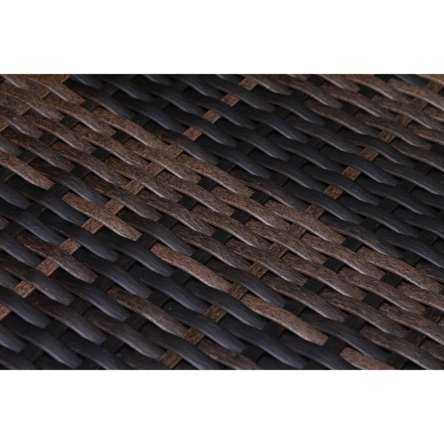 Wide Hand Patio Sectional With Cushions - Brown - Image 8