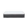 10" Full Size Hybrid Mattress In A Box, Gel Memory Foam Mattress Top With Pocket Coil Base - Gray / White - Image 4