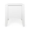 Cleary - Contemporary Wood Nightstand With Drawer - White - Image 11